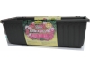 Samozavlažovací truhlík SIESTA LUX 80 cm - Antracit