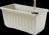 Samozavlažovací truhlík SIESTA LUX 40 cm - Slonová kost